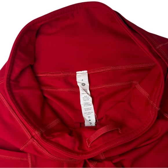 Lululemon Fast & Free 7/8 Tight II Non-Reflective Nulux 25" Dark Red W5BXQS SZ 4 - Picture 10 of 13